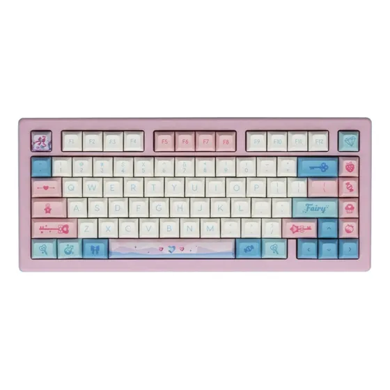 Teclado Akko Acr Pro 75 Sylph Potion Dsa Pink Cream Blue V3