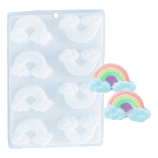 Molde Arcoiris Perfecto Para Unicornios Jabon Gelatina Yeso Molde Arcoiris Perfecto Para Unicornios Jabon Gelatina Yeso