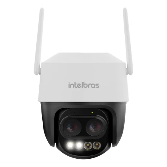 Câmera Wi-fi Full Hd Intelbras Im7+ Zoom Full Color Cor Branco