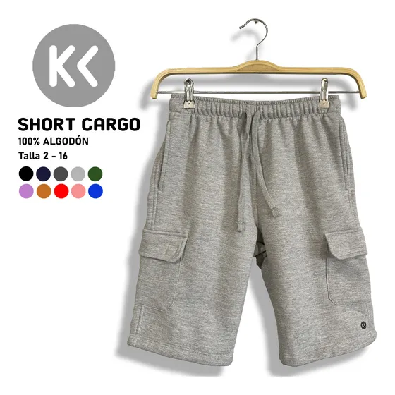 Short Tipo Cargo Niño