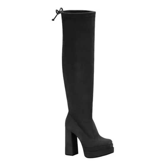 Botas  Vizzano Dama Taco 12cm 3094 102 Negro Nob Natshoes