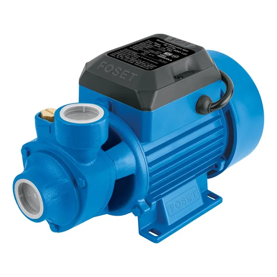 Bomba Periférica P/agua, uso agrícola, 1/2 HP, 127 V, 60 Hz, Foset BOAP-1/2F2, color azul, fase eléctrica monofásica