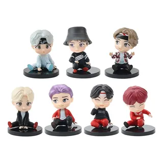 Juego De 7 Muñecas Bts Tinytan Mini Figura De Regalo Juego De 7 Muñecas Bts Tinytan Mini Figura De Regalo