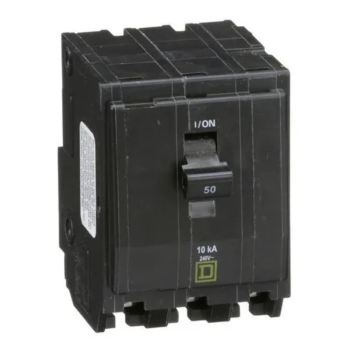 Interruptor Termomagnético Qo350 Square D 3p 50a Enchufable