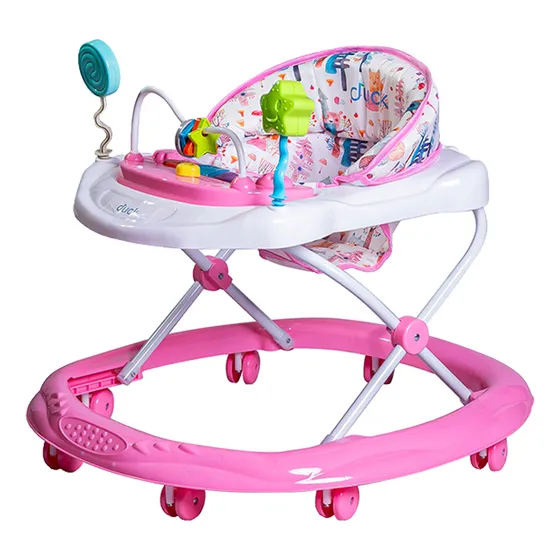 Andador Duck Baby 6829c Con Melodias Color Rosa