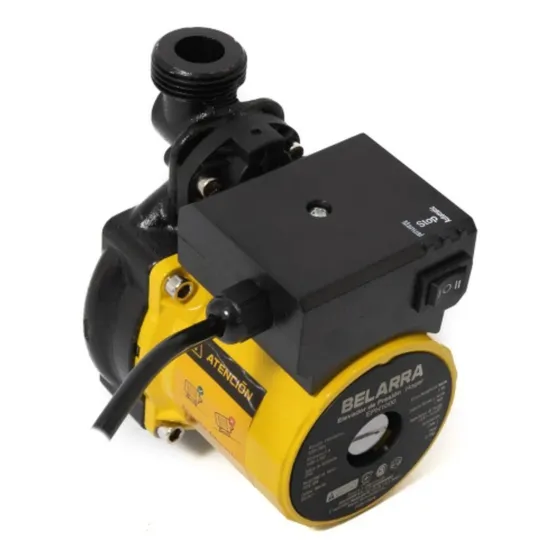 Bomba Elevadora De Presión 1/8 100 W 1 Baño Eph1000 Belarra