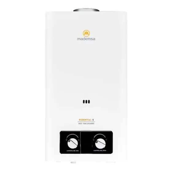 Calefont Gas Licuado 5 Litros Tiro Natural Essential 5 Eco | Cuotas sin interés