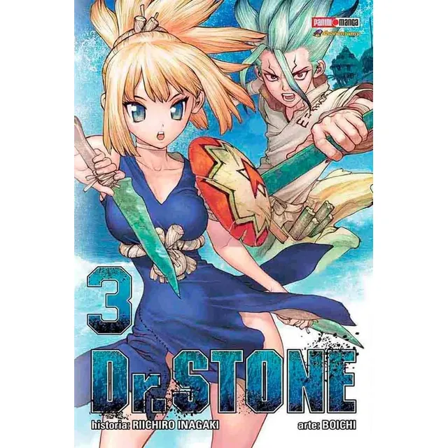 Dr. Stone 3 - Inigaki - Boichi - Panini