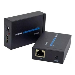 Extensor Hdmi Até 60m Cat5e Cat6 Hdmi Bivolt Extensor Hdmi Até 60m Cat5e Cat6 Hdmi Bivolt
