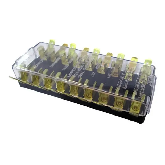 Caixa Fusivel Gm Opala/caravan 74/..     9 Polos