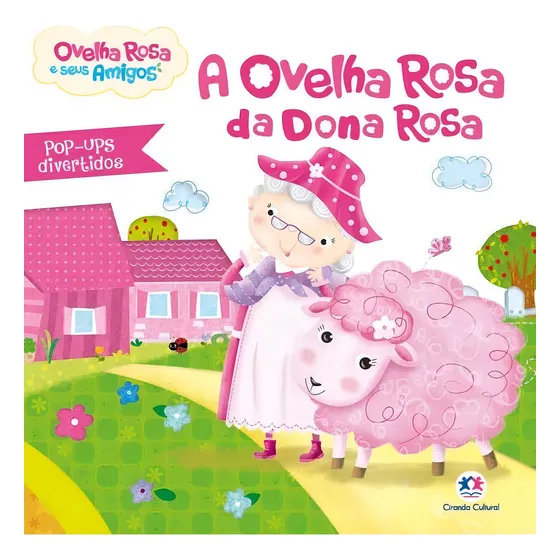 Livro A Ovelha Rosa Da Dona Rosa