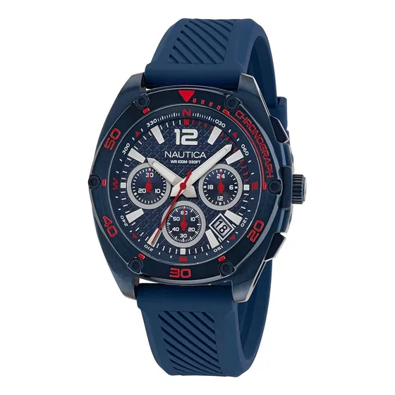 Reloj Para Hombre Nautica Tin Can Bay Naptcs303 Azul