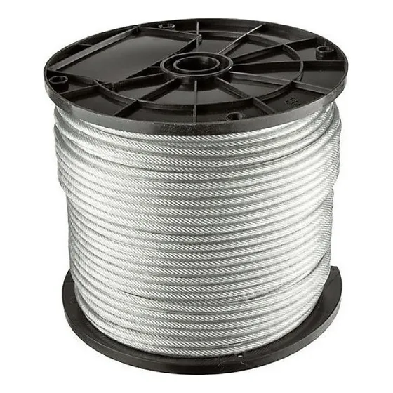 Cable Acero Galvanizado 6mm 6x19+1 Rollo 20mts Envio Gratis