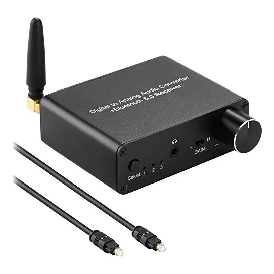 Pack Dac Bluetooth 5.0: Convertidor Digital A Analógico