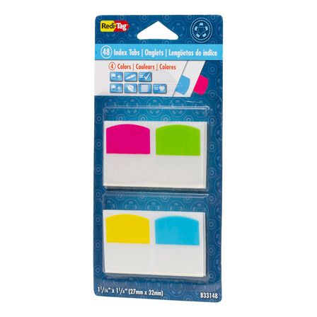Pestañas Adhesivas De Color, Redi-tag, 3.2x2.7 Cm. Paq. C/96 Pestañas Adhesivas De Color, Redi-tag, 3.2x2.7 Cm. Paq. C/96