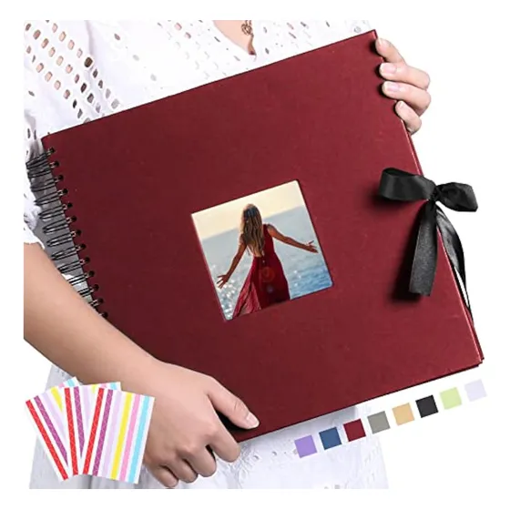 Álbum De Fotos Con Espacio Para Foto De Portada,