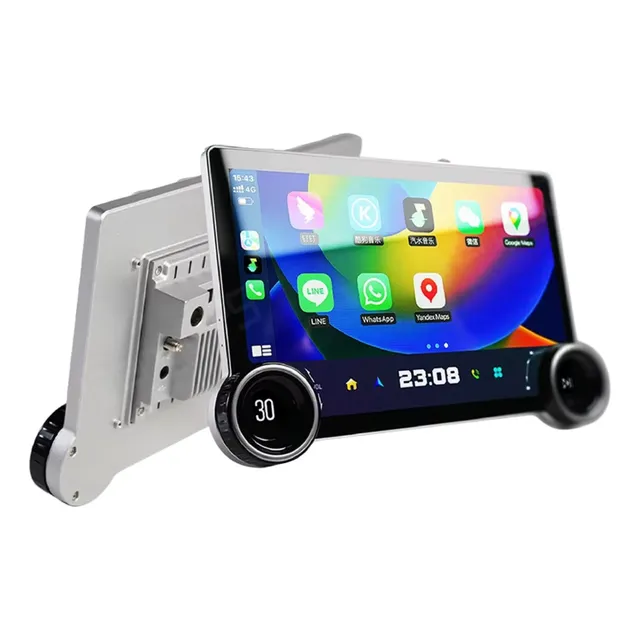 Multimédia Mp10 Android 13 Tela 2k Incell 10 Carplay A-auto