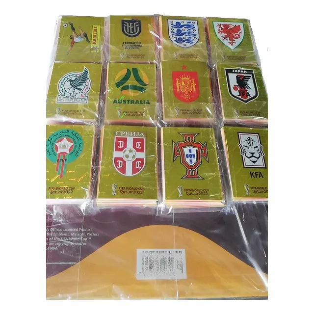 Set Completo Pegar Qatar 2022 Panini Lleno + Álbum Tapa Dura