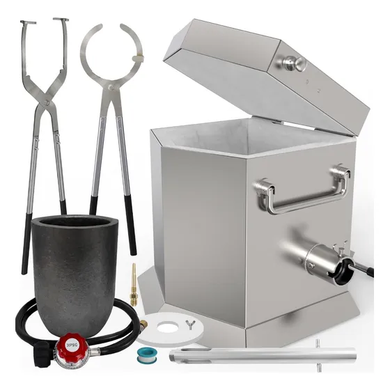 Canalhout Kit De Horno De Fusión De Propano De 9kg