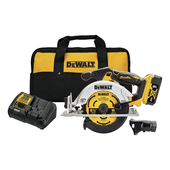 Sierra Circular Dewalt 20v Max*, 6-1/2 Pulgadas, Kit Sin ...