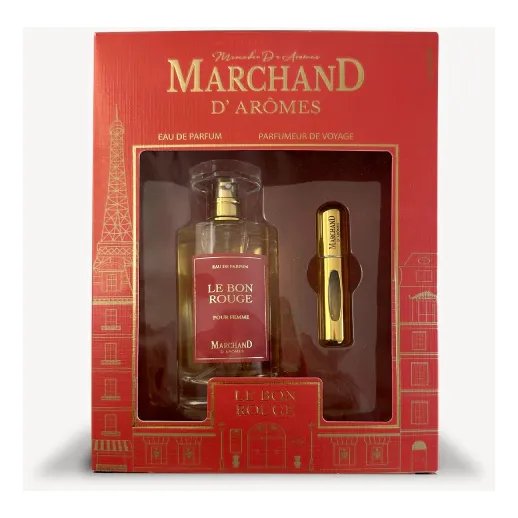 Set Marchand D Aromes Edp Le Bon Rouge 110 Ml Y Perfumador