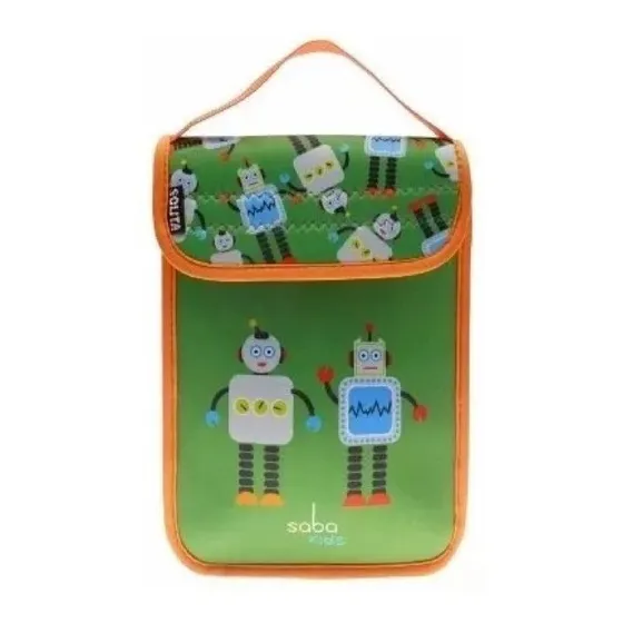 Lonchera Escolar Para Niños Infantil Lavable Solita Saba