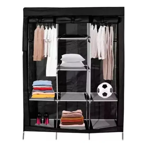 Closet Ropero Armario Armable Reforzado 1.75 Gris