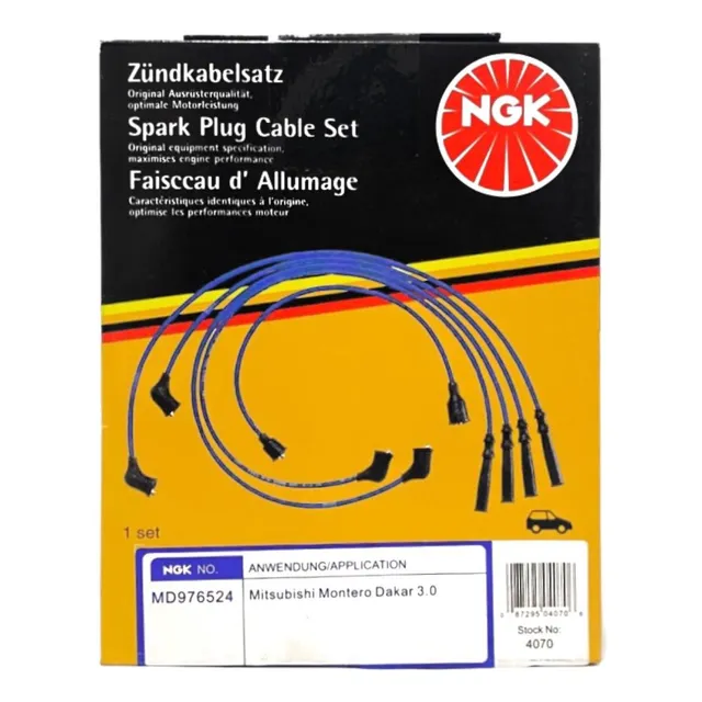 Cables De Bujías Mitsubishi Montero Dakar / Galloper 3.0 V6