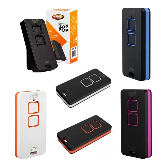 Controle Remoto Zap Pop Colorido 2b 433mhz