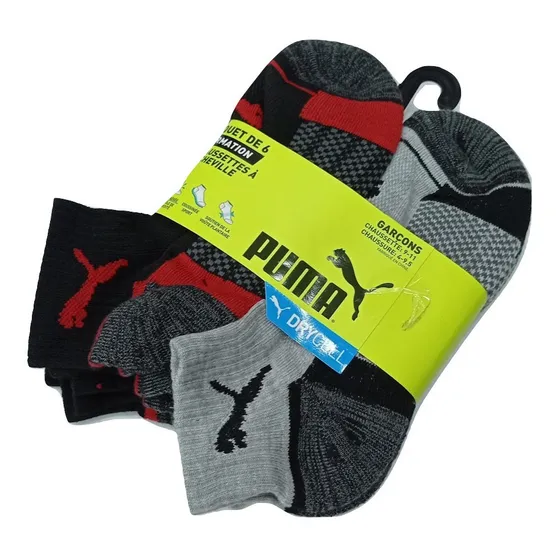 Medias  Puma Niños  Set 6 Pares