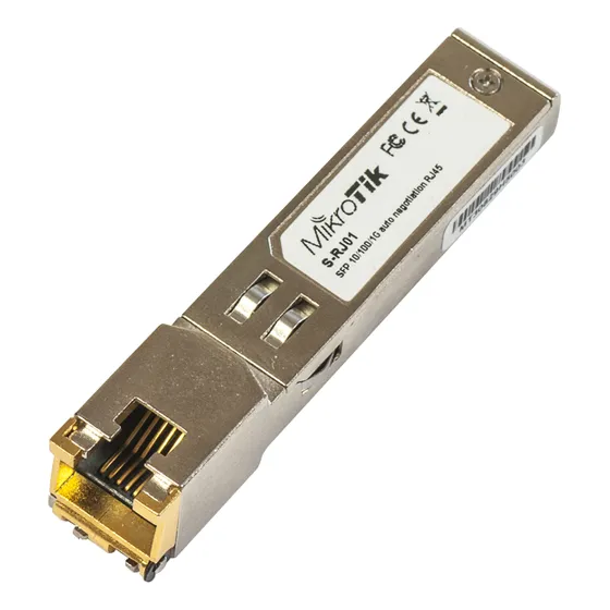 Mikrotik - Rj45 Sfp 10/100/1000m Copper Module - Sku: S-rj01
