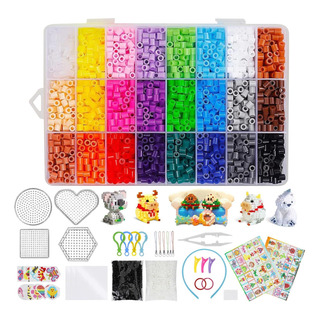 Mini Cuentas Y Cuentas Plástico,cuentas Termoadhesivas Juego Mini Cuentas Y Cuentas Plástico,cuentas Termoadhesivas Juego