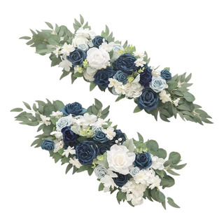 B 2 Piezas De Flores Artificiales Hechas A Mano, Guirnalda B 2 Piezas De Flores Artificiales Hechas A Mano, Guirnalda