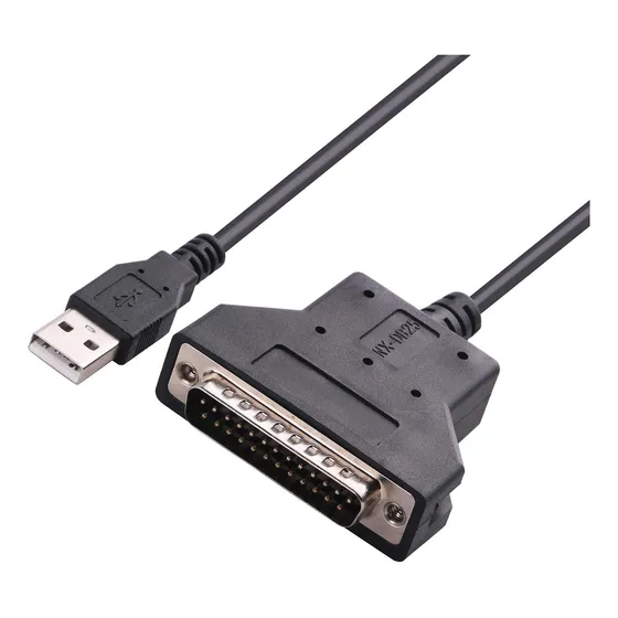 Cable Adaptador Usb A Rs232 Db25 De 1,52m Con Chip Cp2102