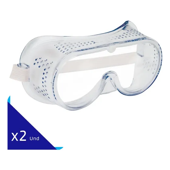 Monolente Sencillo De Seguridad Industrial Proteccion X2 Und