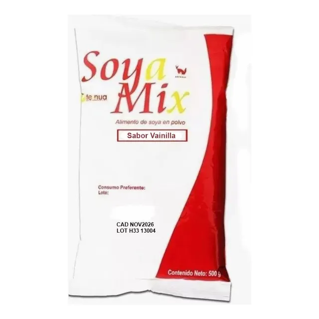 Leche De Soya Soyamix Varios Sabores 12 Bolsas (12 X 500g)