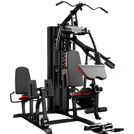 Multi Estação Musculação Carga De Peso Até 75kg Preto Ahead