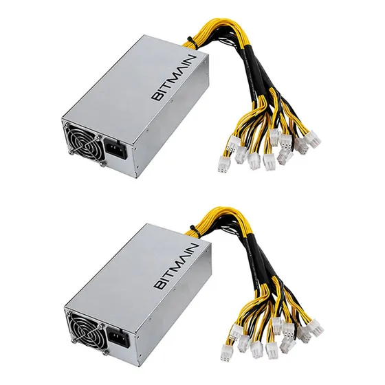 C 2 Fuentes De Alimentación Apw7 De 1800 W Para Bitmain