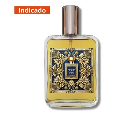 Perfume Arabe Gold Men Parfum Masculino- Árabe Oriental Amadeirado Top - Alta Fixação