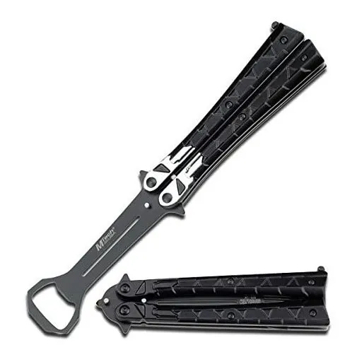 Navaja Balisong Mariposa P/ Entrenar The Punisher Destapador