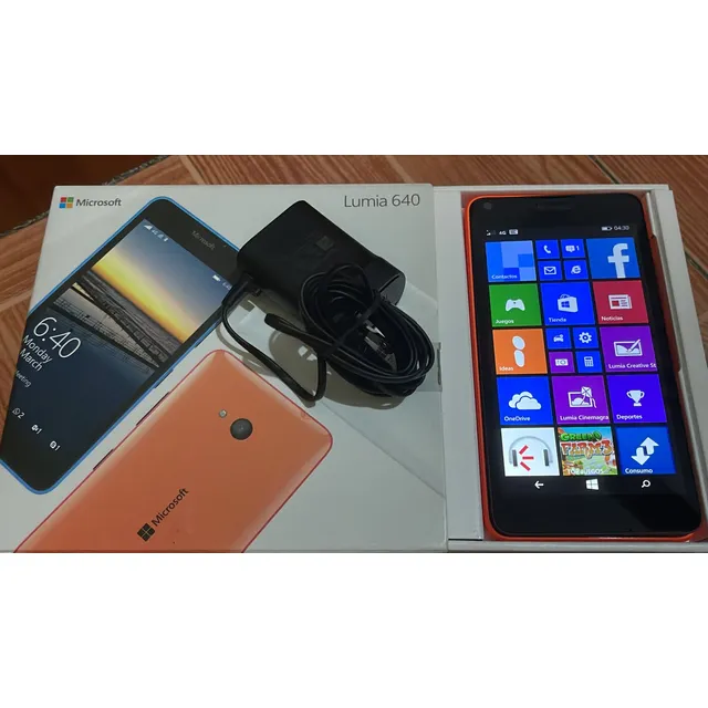 Nokia Lumia 640 Sistema Microsoft Libre De Compañia Impecable. No What.