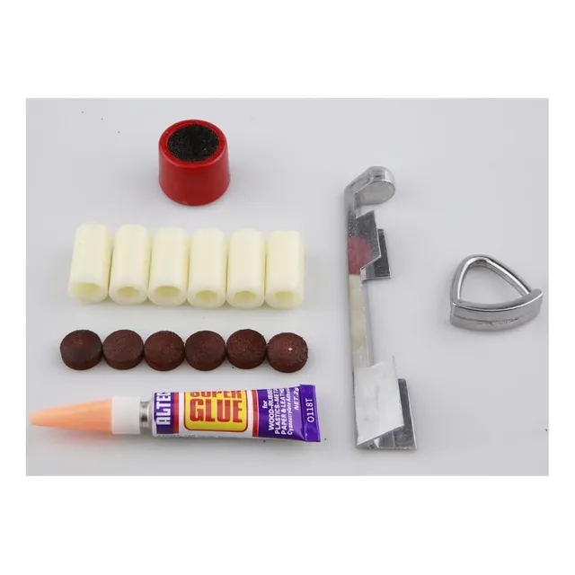 Kit De Herramientas De Reparación De Punta De Taco De Billar