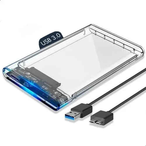 Case Slim Hd Ssd Adaptador Usb 3.0 Sata 3 Externo 6gbps Ps4