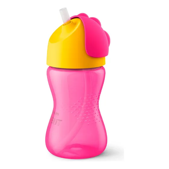 Vaso Con Bombilla Avent Scf798/02 300ml Rosa