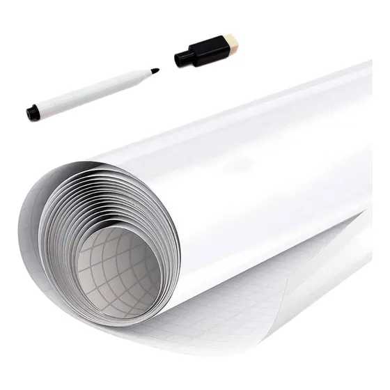 Vinilo Blanco Autoadhesivo Pizarra De 200 X 45 Cm Pizarra