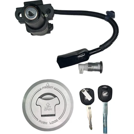 Conjunto Trava Ignição / Chave Contato Cbr/ Cb 500 X / R / F