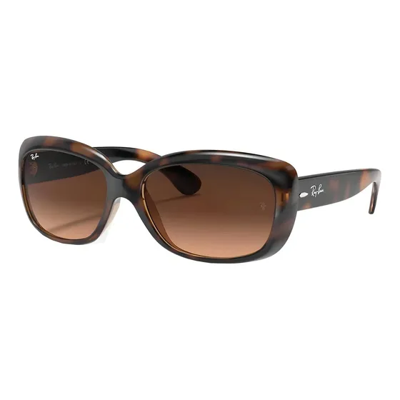 Anteojos de sol Ray-Ban Jackie Ohh talle Standard armazón gloss tortoise y lente pink/brown