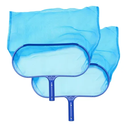 Pack 2 Malla Recogedor De Fondo Plástico Piscina Saca Hojas