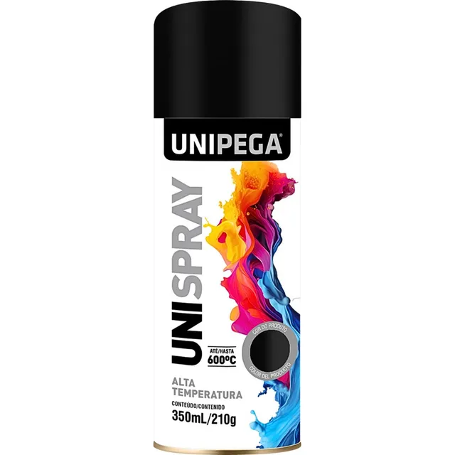 Tinta Spray Alta Temperatura Até 600ºc Fogão Lareira Grelha