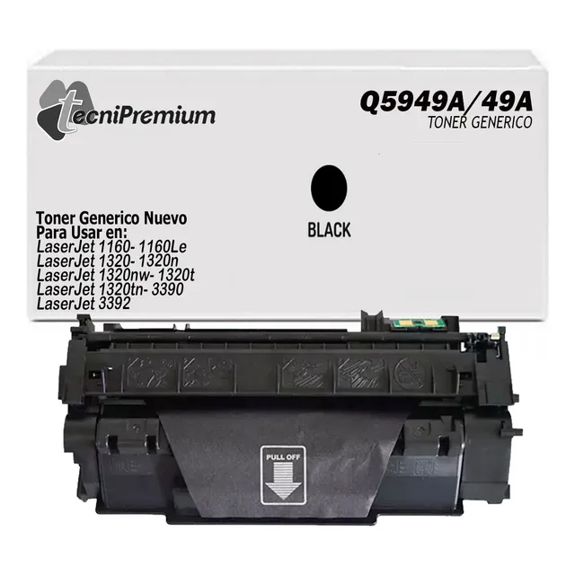 Toner Generico 49a Para Laserjethp 1160 1320 3390 3392 Nuevo